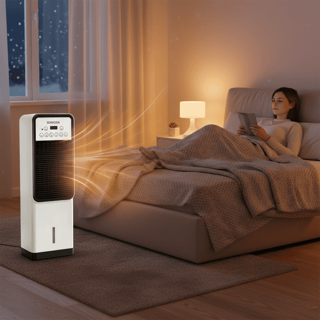 Climatiseur Colonne SONGSA Chauffant & Rafraîchissant – 2 en 1 9