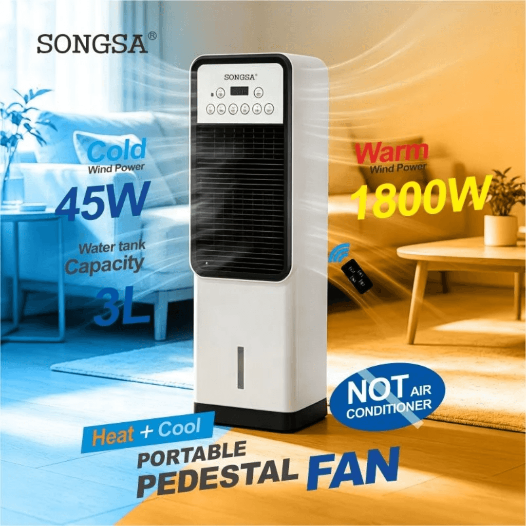 Climatiseur Colonne SONGSA Chauffant & Rafraîchissant – 2 en 1